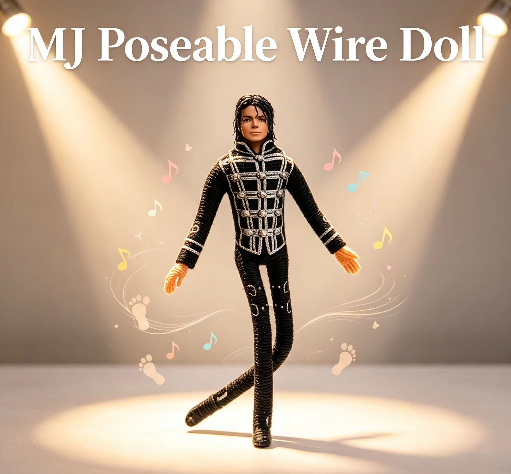 Home Decor Ideas - Michael Jackson Bewegliche Gelenk-Plüschpuppe Anime Cosplay