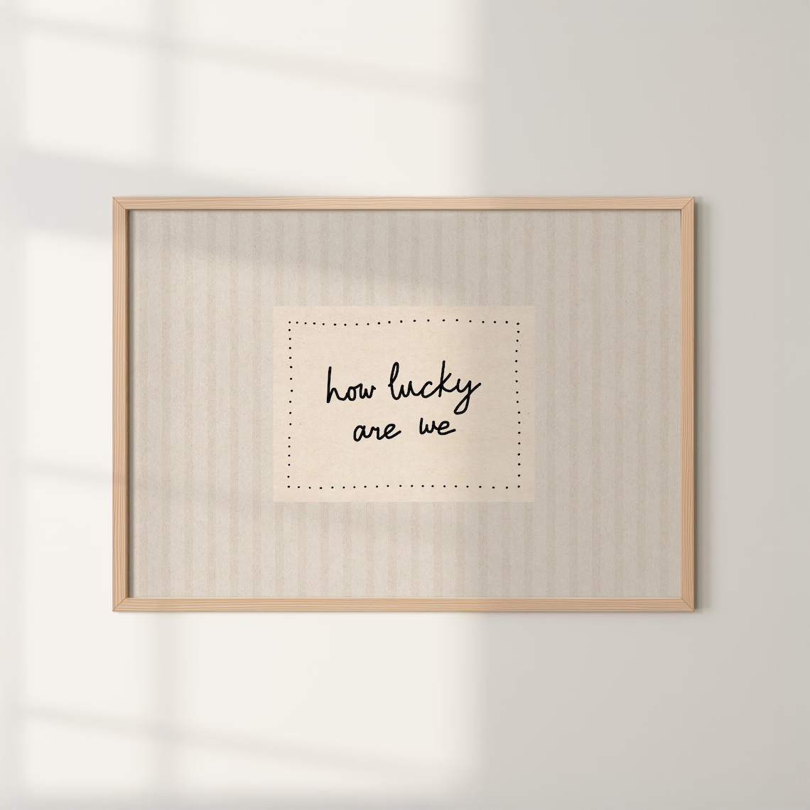 Home Decor On Wall - Moderner, minimalistischer Wandkunstdruck mit Zitaten „How