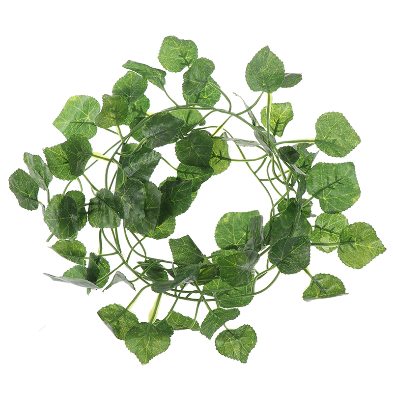 Rattan Plant Basket - 2,0 m künstliche Ranke, grüne Pflanzen,