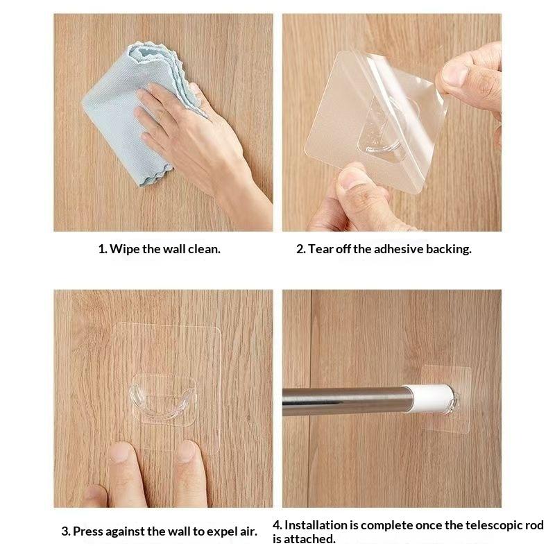 Ohne Bohren Transparente Selbs – Home Decor Curtains Bewertung und Preis