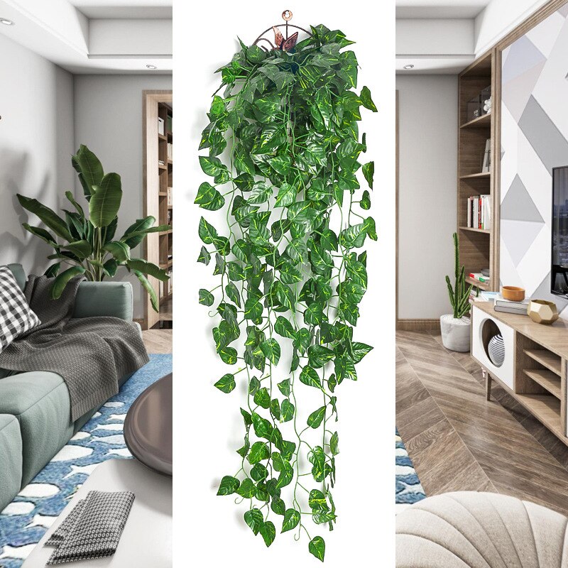 Künstliche Pflanzen, Ranken, W – Rattan Plant Basket Bewertung und Preis