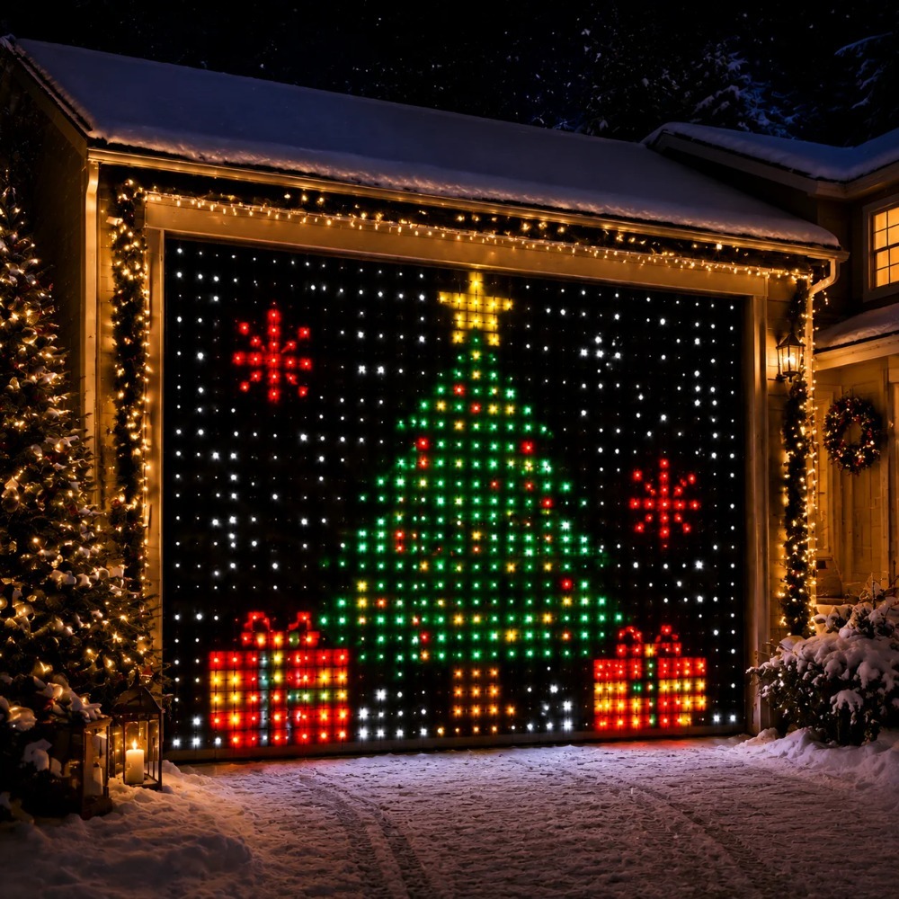 LED-Pixel-Lichtvorhang mit Blu – Home Decor Curtains Bewertung und Preis