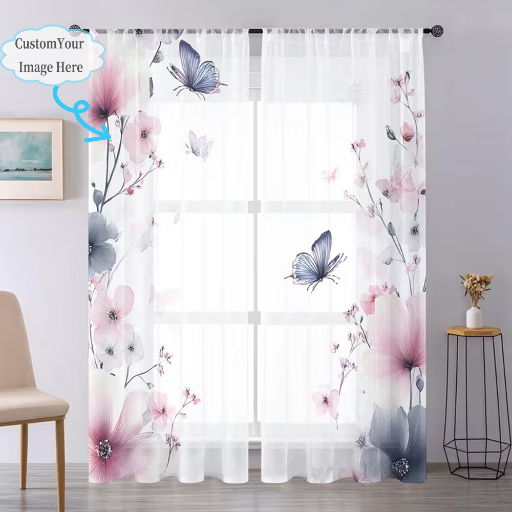 Maßgefertigte 2D Flache 2-teil – Home Decor Curtains Bewertung und Preis