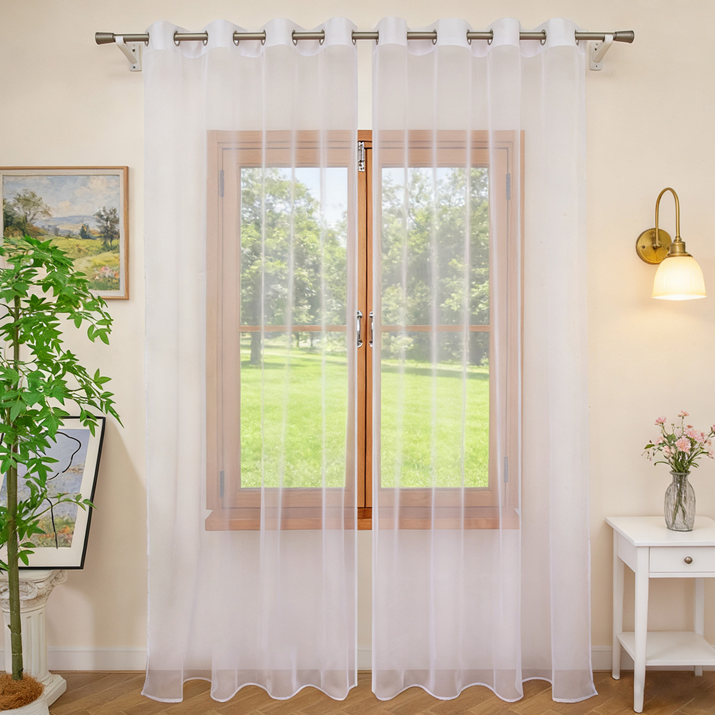1 Stück Weißer Transparenter V – Home Decor Pt Bewertung und Preis