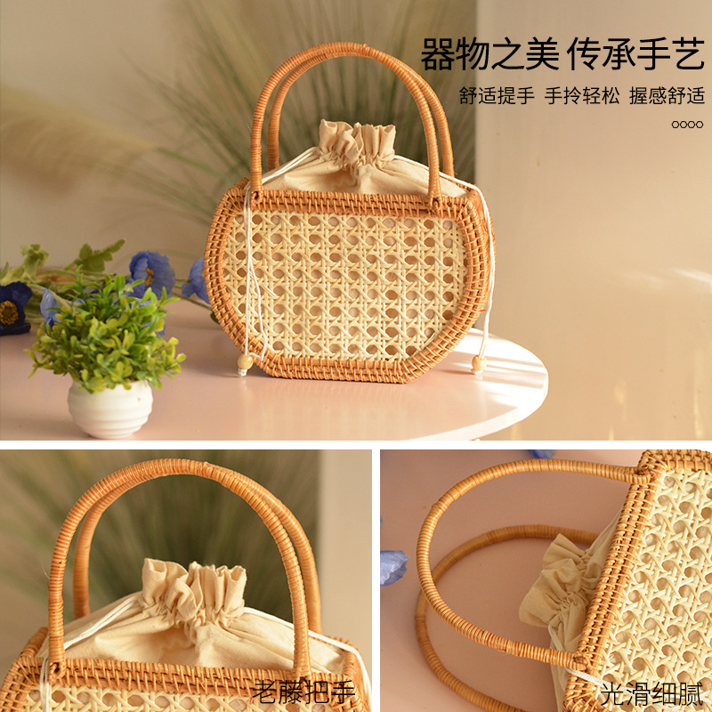 Lässige hohle Rattan Korb tasc – Rattan Plant Basket Bewertung und Preis