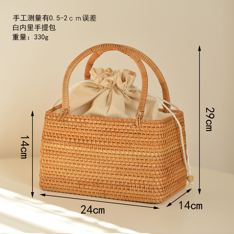 Lässige hohle Rattan Korb tasc – Rattan Plant Basket Bewertung und Preis