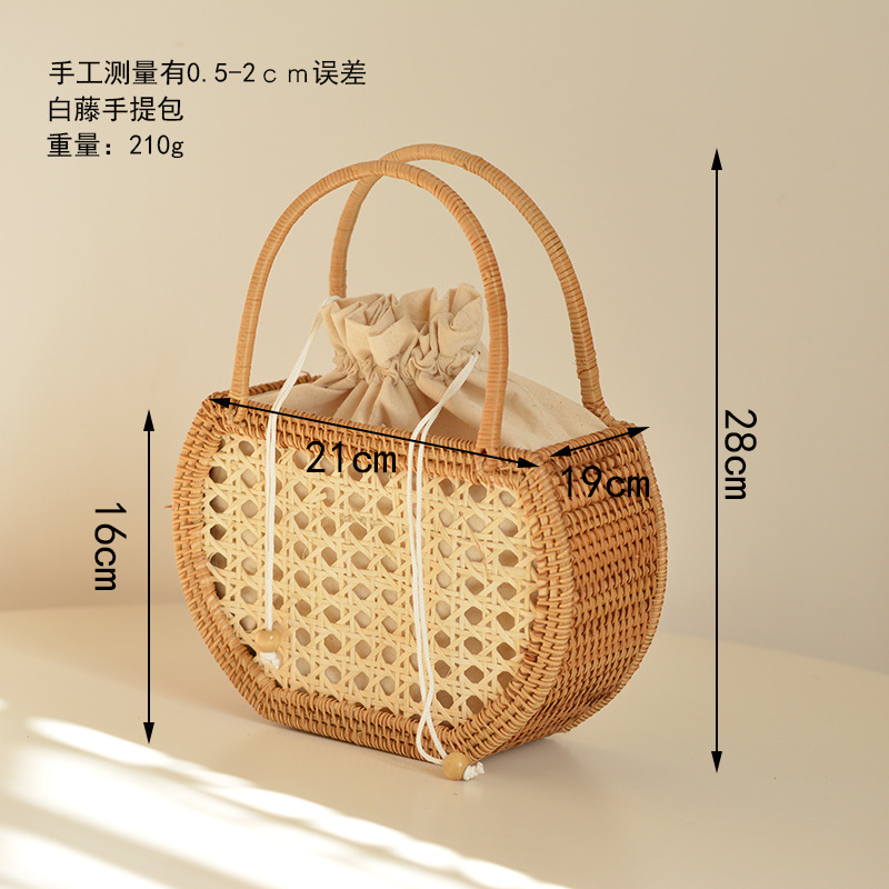 Lässige hohle Rattan Korb tasc – Rattan Plant Basket Bewertung und Preis