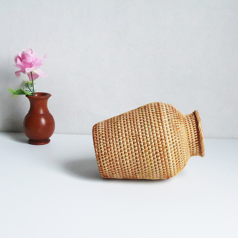 Für Wohnraumdekoration, Raum-O – Rattan Plant Basket Bewertung und Preis