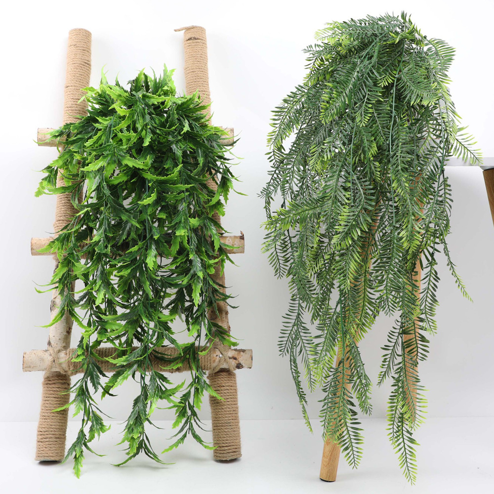 80 cm künstliche hängende Blum – Rattan Plant Basket Bewertung und Preis