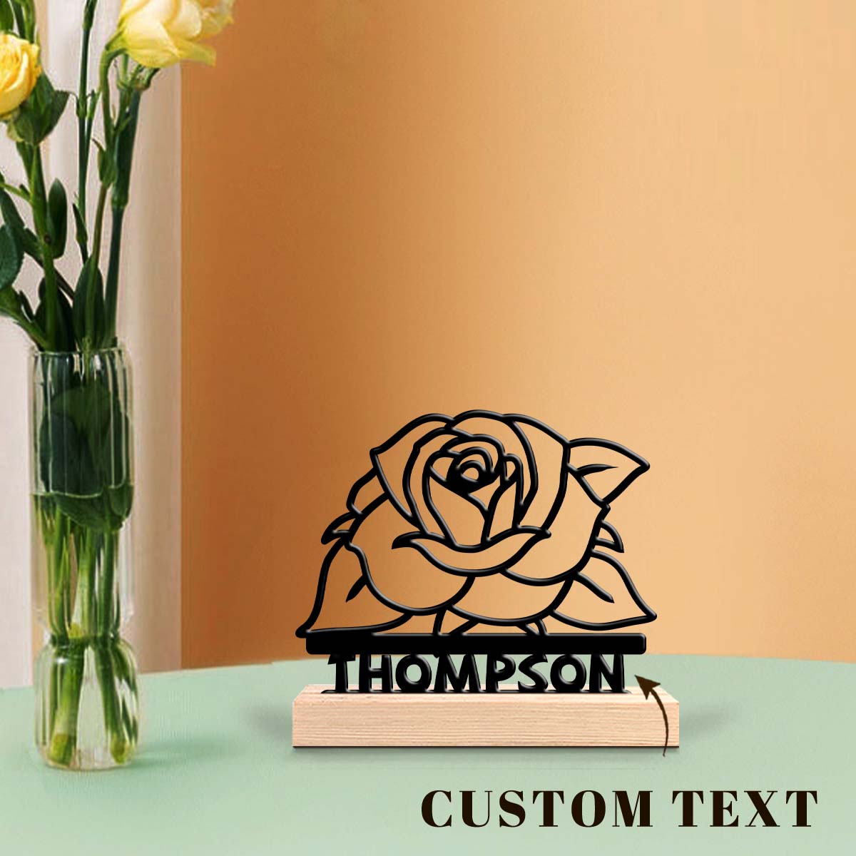 1 Stück personalisiertes Metal – Home Decor For Wedding Bewertung und Preis